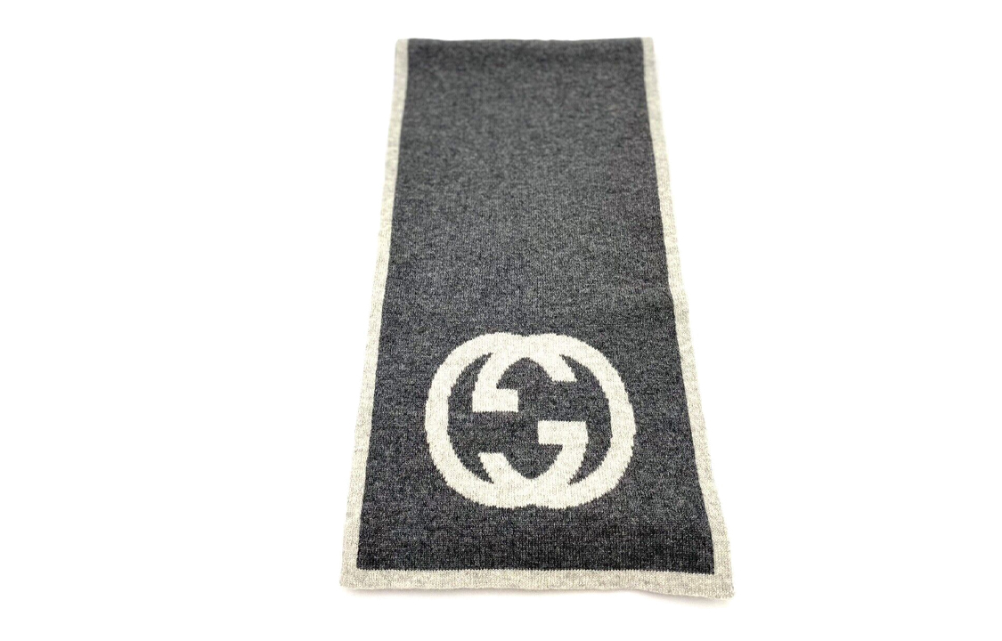 GUCCI Вязаный шарф женский серый, Gray
GUCCI Вязаный шарф женский серый, Gray