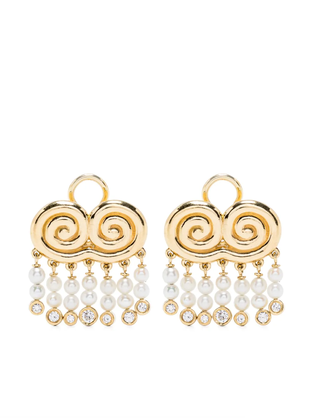 Серьги Agni из желтого золота с жемчугом и бриллиантами Sauer, золотой
Серьги Agni из желтого золота с жемчугом и бриллиантами Sauer, золотой