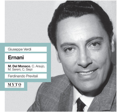 CD диск Verdi / Del Monaco / Sereni / Siepi / Araujo: Ernani
CD диск Verdi / Del Monaco / Sereni / Siepi / Araujo: Ernani