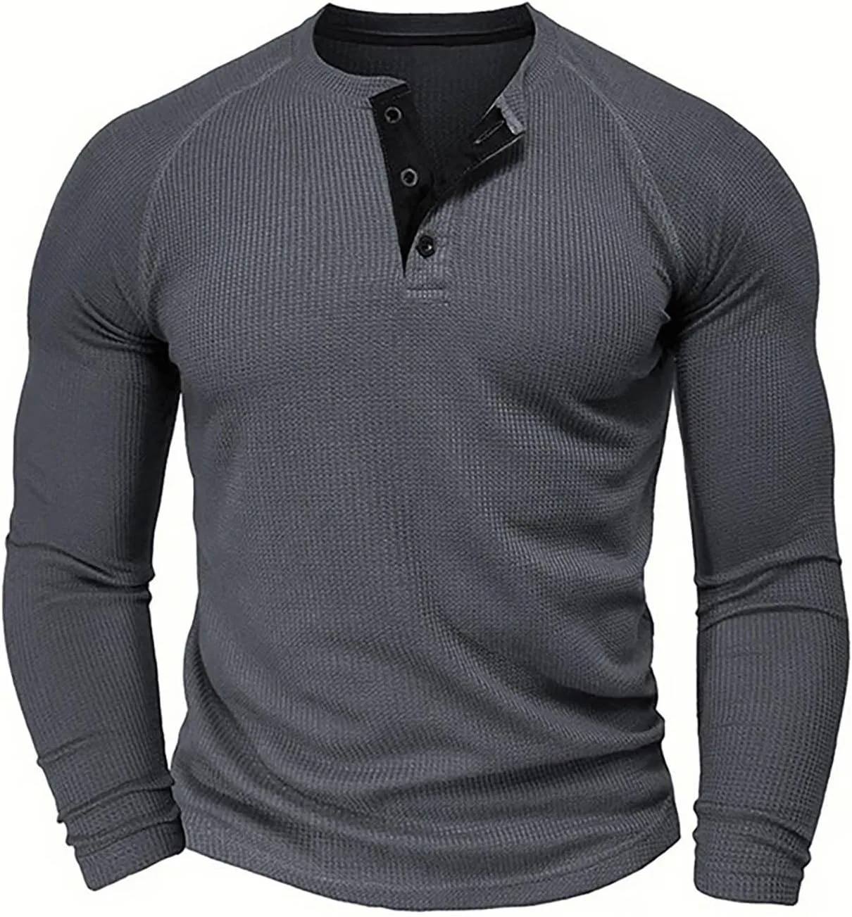 Мужская хенли с длинным рукавом, Waffle, Slim Fit Floleo
Мужская хенли с длинным рукавом, Waffle, Slim Fit Floleo