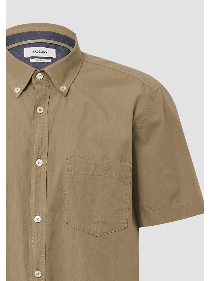 Рубашка s.Oliver, оливковый
Рубашка s.Oliver, оливковый