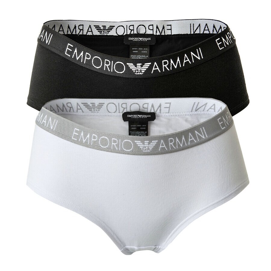 Трусы Emporio Armani Boyshorts, черный/белый
Трусы Emporio Armani Boyshorts, черный/белый