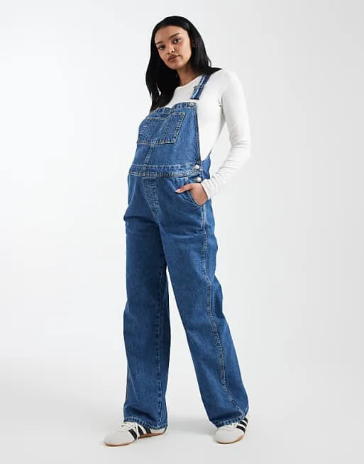 Синий джинсовый комбинезон ASOS DESIGN Maternity
Синий джинсовый комбинезон ASOS DESIGN Maternity