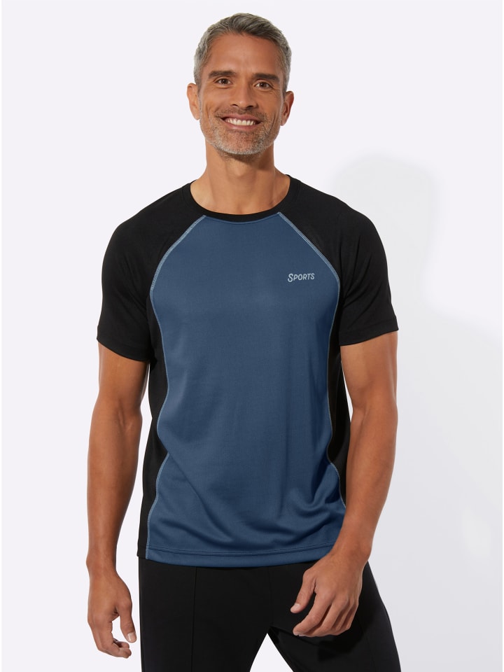 Спортивная рубашка черного и темно-синего цветов Sieh an!
Спортивная рубашка черного и темно-синего цветов Sieh an!