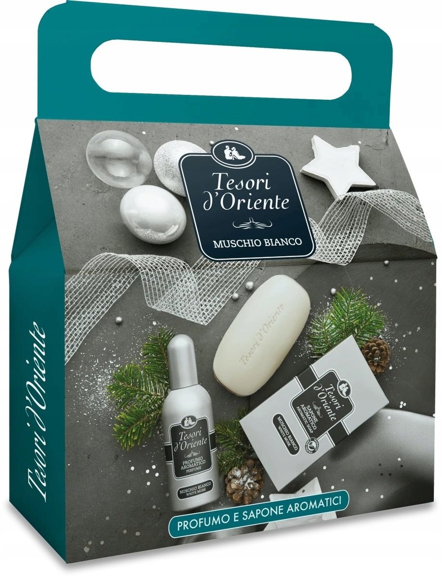 Набор косметики Regalo Saponetta EDT — Tesori d'Oriente Muschio Bianco
Набор косметики Regalo Saponetta EDT — Tesori d'Oriente Muschio Bianco