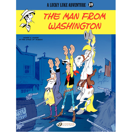 Книга Lucky Luke Vol.39 The Man From Washington (Paperback)
Книга Lucky Luke Vol.39 The Man From Washington (Paperback)