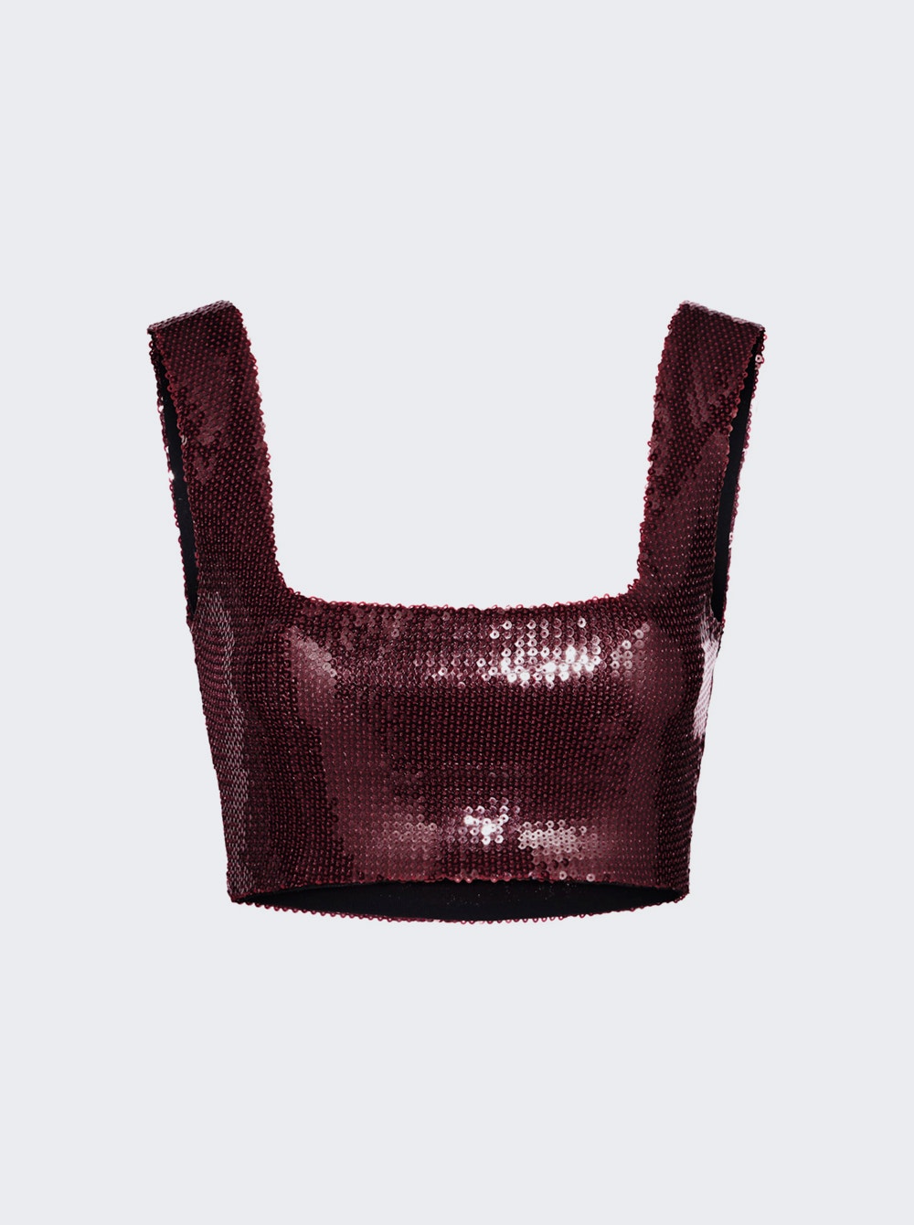 Укороченный топ с блестками и бьющимся сердцем, кроваво-красный Galvan
Укороченный топ с блестками и бьющимся сердцем, кроваво-красный Galvan