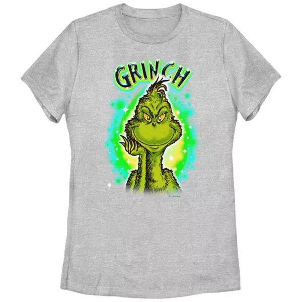 Футболка с аэрографическим принтом Dr Seuss для подростков Grinch, серый
Футболка с аэрографическим принтом Dr Seuss для подростков Grinch, серый