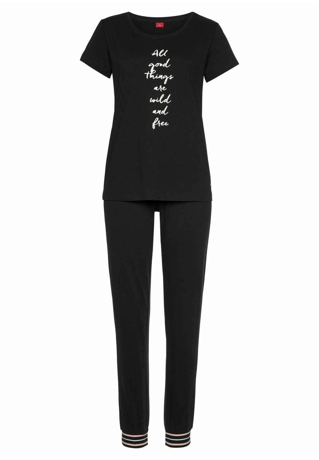 Пижамный комплект s.Oliver, черный
Пижамный комплект s.Oliver, черный