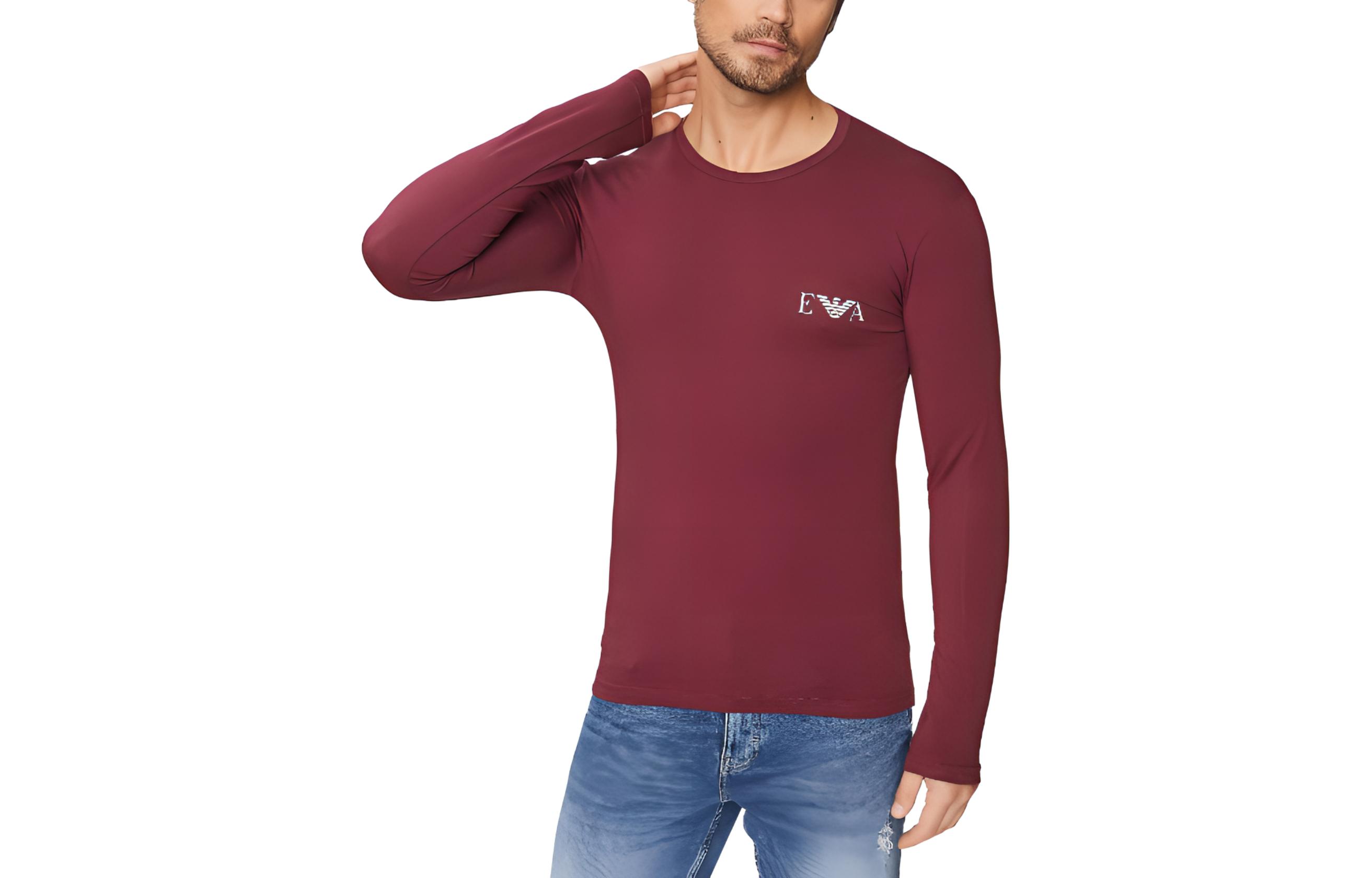 EMPORIO ARMANI Футболка мужская темно-красная
EMPORIO ARMANI Футболка мужская темно-красная