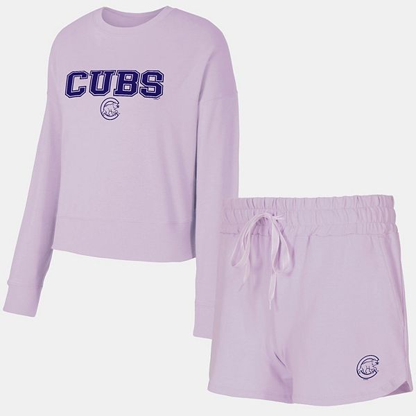 Женский спортивный сет concepts sport lavender chicago cubs elevation tri-blend с длинным рукавом и шортами Unbranded
Женский спортивный сет concepts sport lavender chicago cubs elevation tri-blend с длинным рукавом и шортами Unbranded