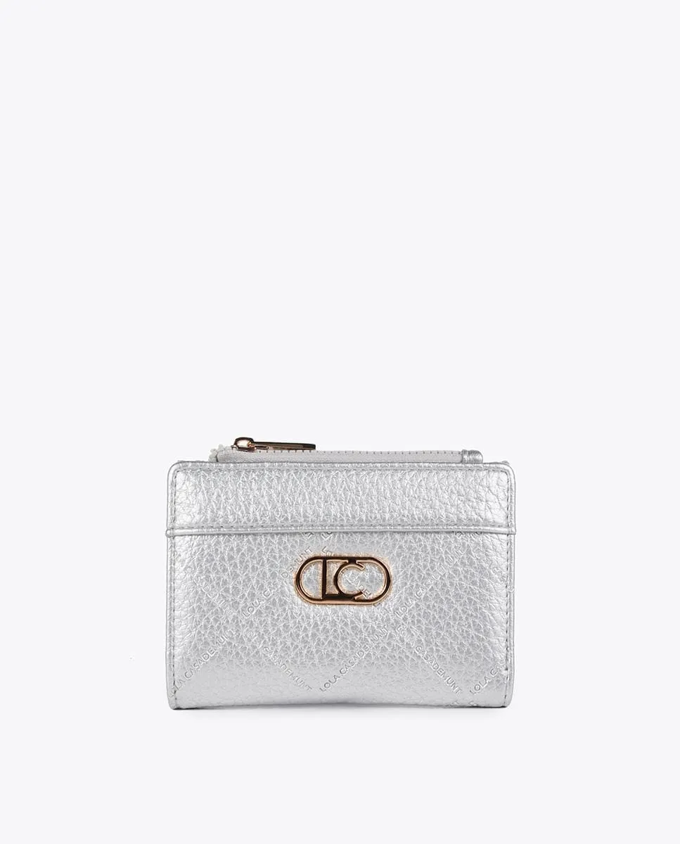 Женский кошелёк с несколькими отделениями на молнии Lola Casademunt, серебряный
Женский кошелёк с несколькими отделениями на молнии Lola Casademunt, серебряный