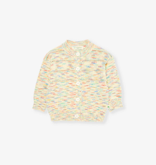 Вязаный кардиган Meteor space dye из органического хлопка с круглым вырезом на возраст 0-24 месяца The Bonnie Mob, цвет rainbow
Вязаный кардиган Meteor space dye из органического хлопка с круглым вырезом на возраст 0-24 месяца The Bonnie Mob, цвет rainbow