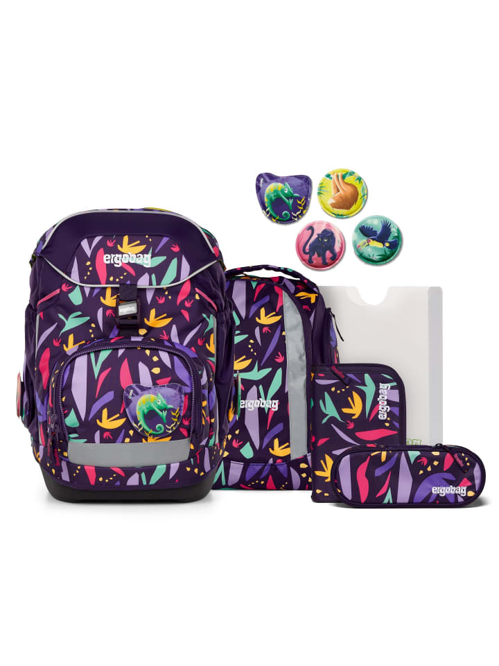 Ergobag Набор школьных сумок, 6 предметов, включая сумку на липучках, от AmBärzonas
Ergobag Набор школьных сумок, 6 предметов, включая сумку на липучках, от AmBärzonas