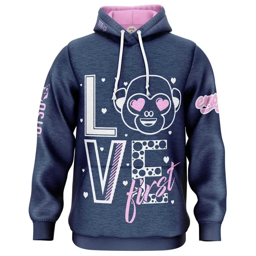 Худи Otso Emoji Love First, синий
Худи Otso Emoji Love First, синий