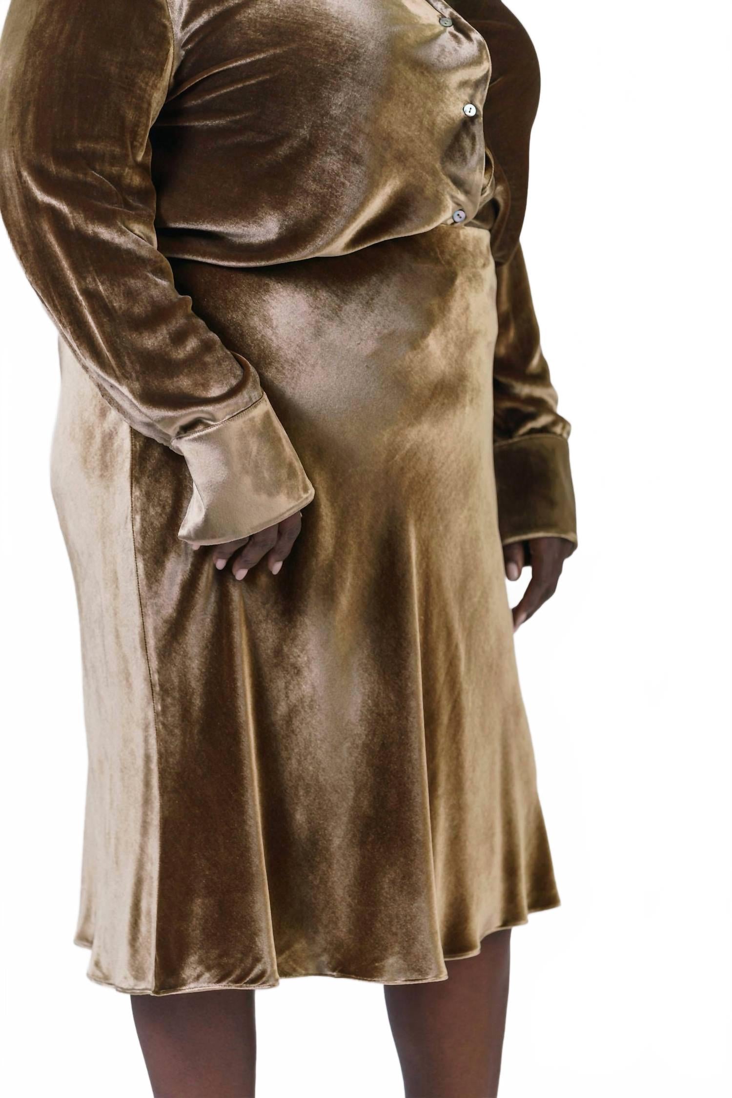 Золотистая бархатная короткая юбка-миди плюс размера Vince, золотой
Золотистая бархатная короткая юбка-миди плюс размера Vince, золотой