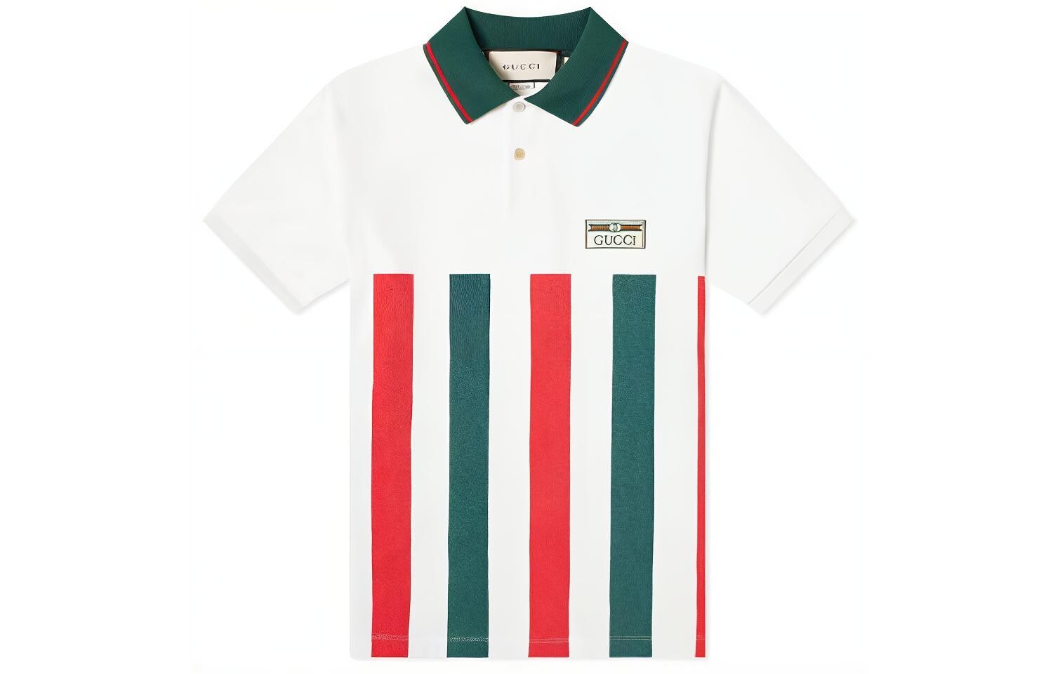 Рубашка поло мужская белая Gucci, белый
Рубашка поло мужская белая Gucci, белый