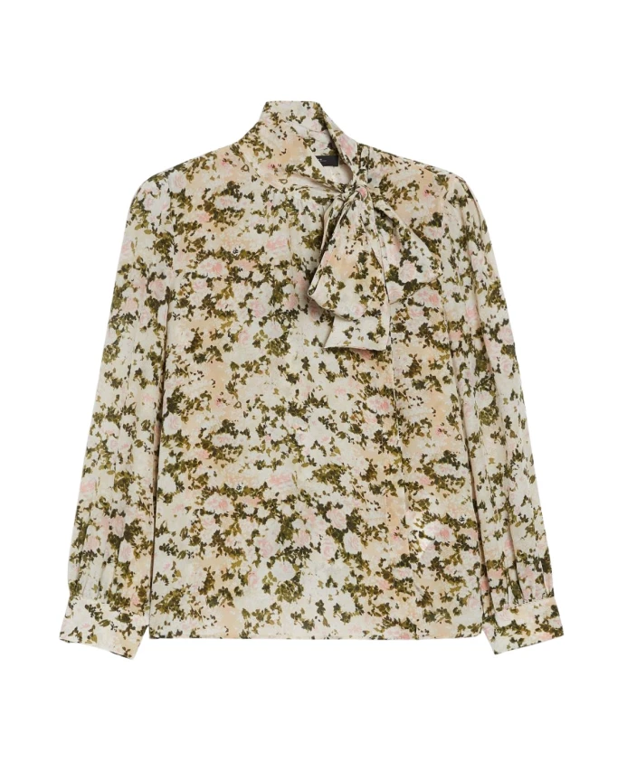 Блузка из шелкового атласа Key Max Mara, зеленый
Блузка из шелкового атласа Key Max Mara, зеленый