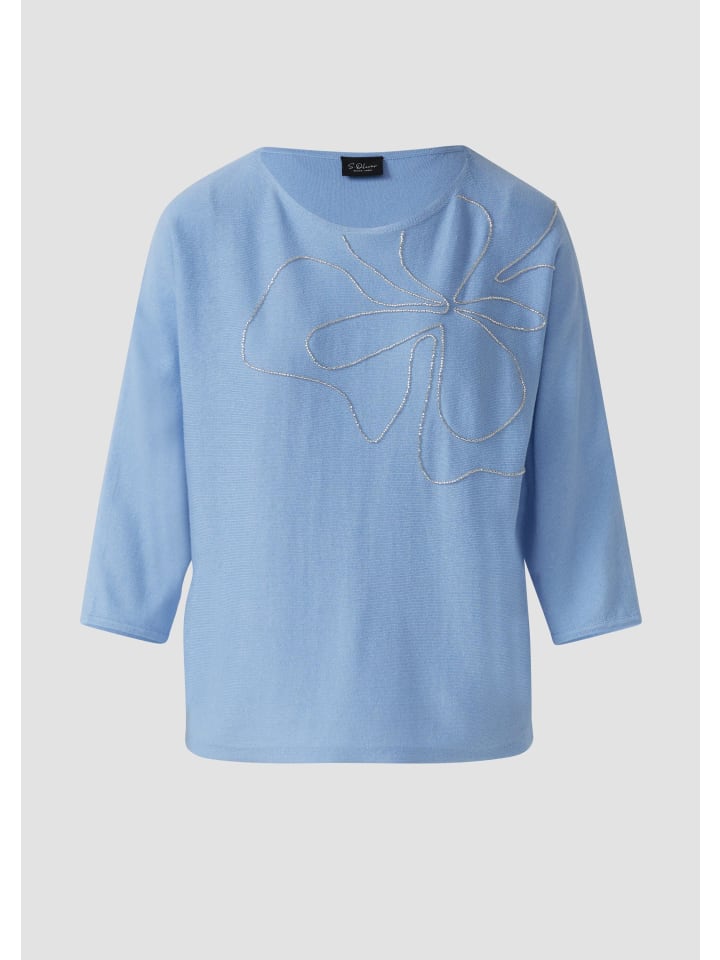 Вязаный свитер цвета 5139_арктический синий s.Oliver
Вязаный свитер цвета 5139_арктический синий s.Oliver