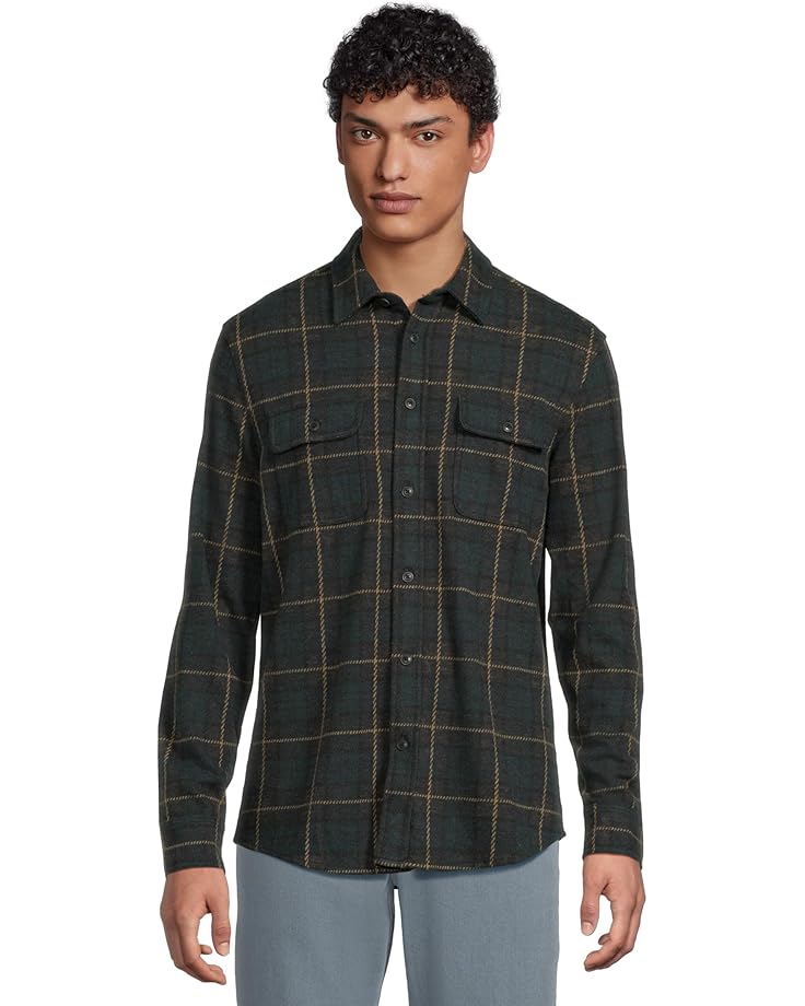 Мужская рубашка-свитер Faherty Legend, Lodge Blackwatch Plaid
Мужская рубашка-свитер Faherty Legend, Lodge Blackwatch Plaid