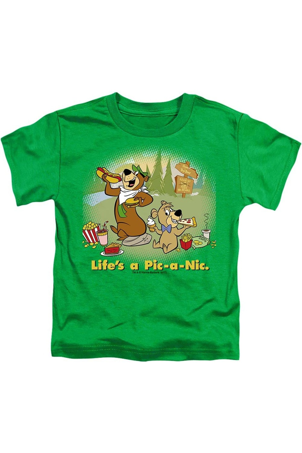 Футболка с коротким рукавом для малышей Yogi Bear "Жизнь - это пикник" Gildan, зеленый
Футболка с коротким рукавом для малышей Yogi Bear "Жизнь - это пикник" Gildan, зеленый