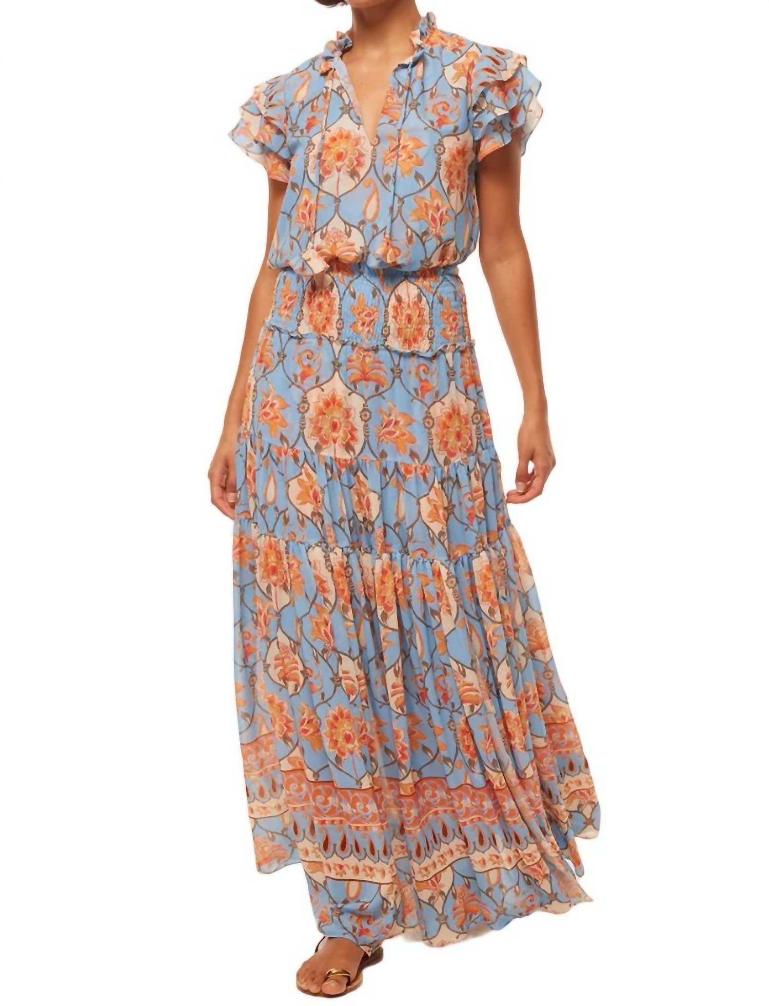 Топ Maria с цветочным принтом и ремешками Misa Los Angeles, Caged Floral
Топ Maria с цветочным принтом и ремешками Misa Los Angeles, Caged Floral