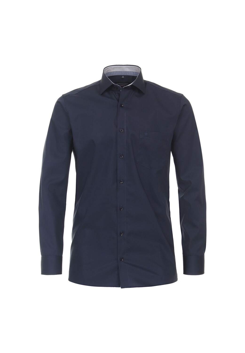 Мужская деловая рубашка однотонного современного кроя CASAMODA, темно-синий
Мужская деловая рубашка однотонного современного кроя CASAMODA, темно-синий
