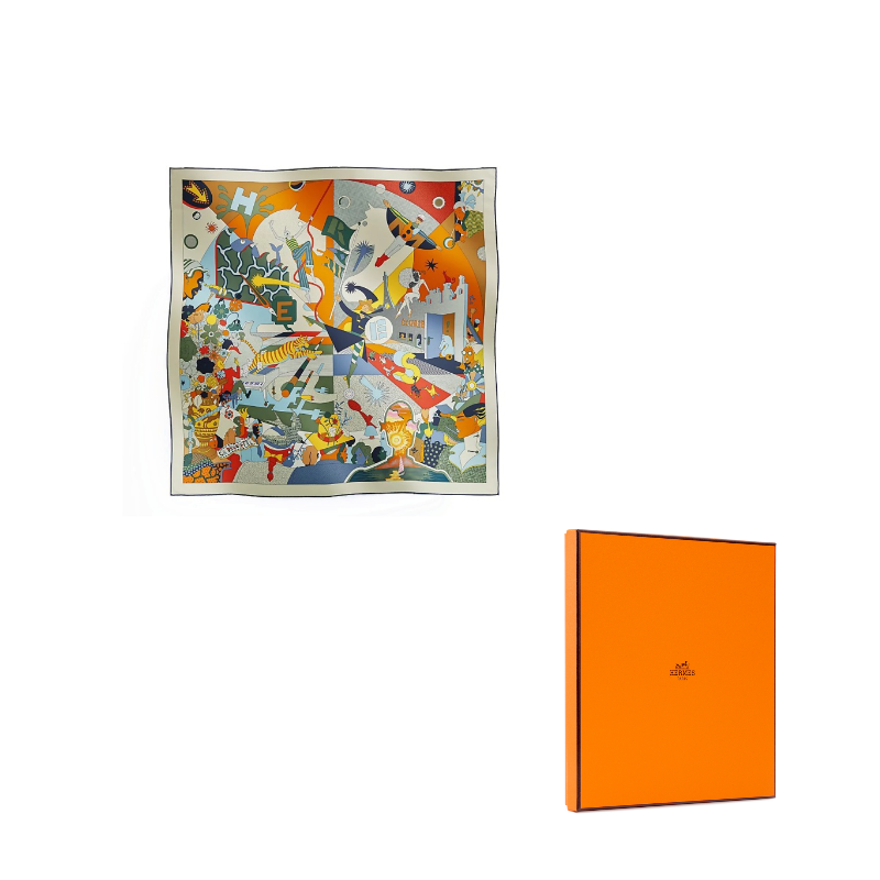 HERMES Шелковый платок Multicolor
HERMES Шелковый платок Multicolor