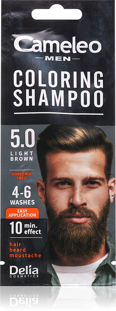 Оттеночный шампунь Cameleo для волос Delia Cosmetics, vyrams 15 мл
Оттеночный шампунь Cameleo для волос Delia Cosmetics, vyrams 15 мл