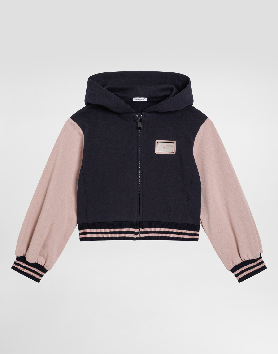 Джерси худи с логотипом Dolce & Gabbana, синий
Джерси худи с логотипом Dolce & Gabbana, синий