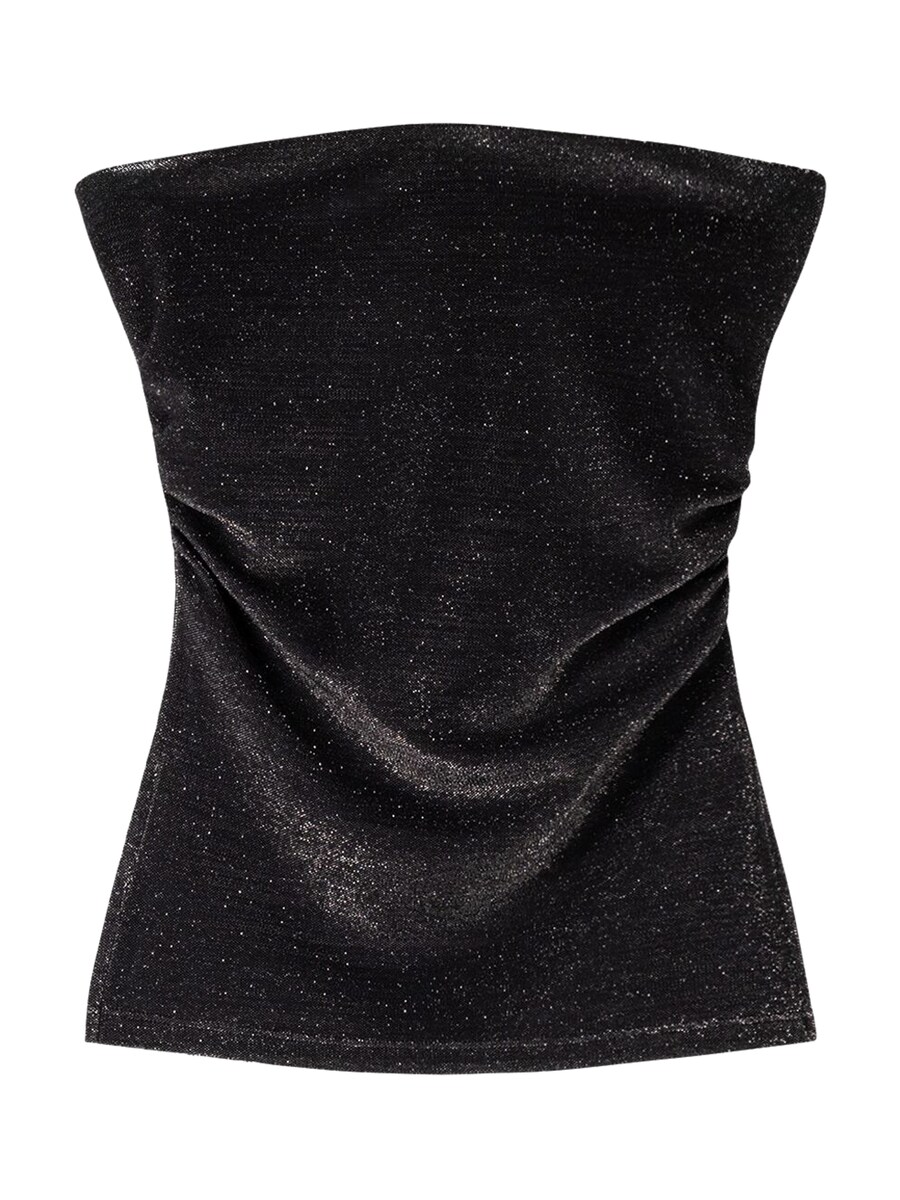 Топ Bershka, черный
Топ Bershka, черный