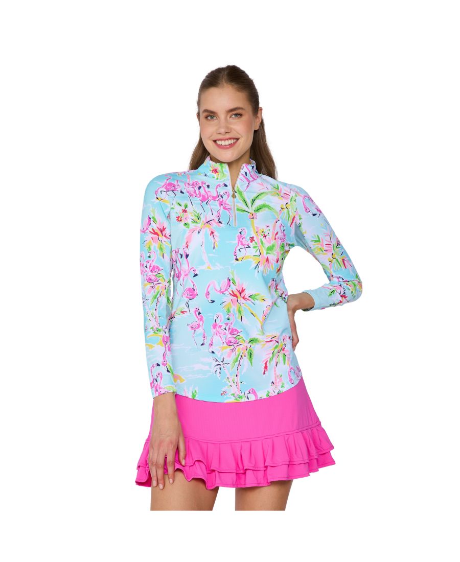 G Lifestyle Женская блузка с длинными рукавами и воротником-стойкой G Lifestyle Clothing, Flamingo island
G Lifestyle Женская блузка с длинными рукавами и воротником-стойкой G Lifestyle Clothing, Flamingo island