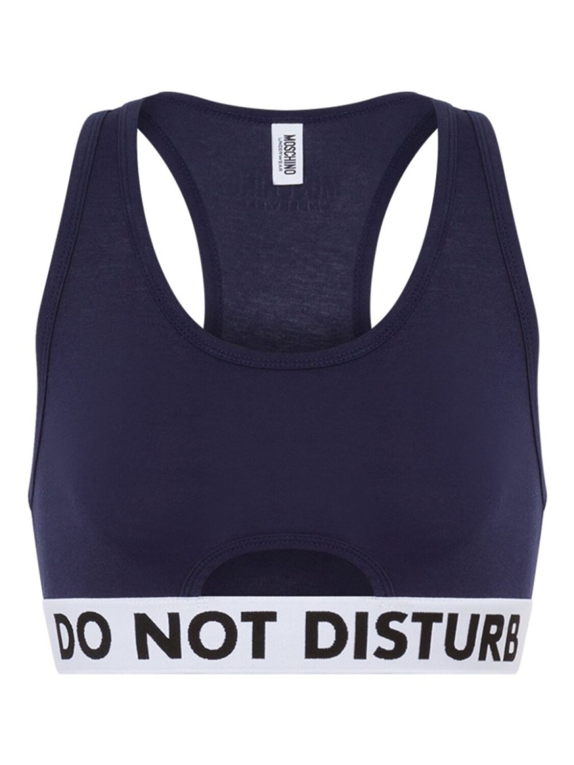 Moschino бюстгальтер Do Not Disturb, синий
Moschino бюстгальтер Do Not Disturb, синий