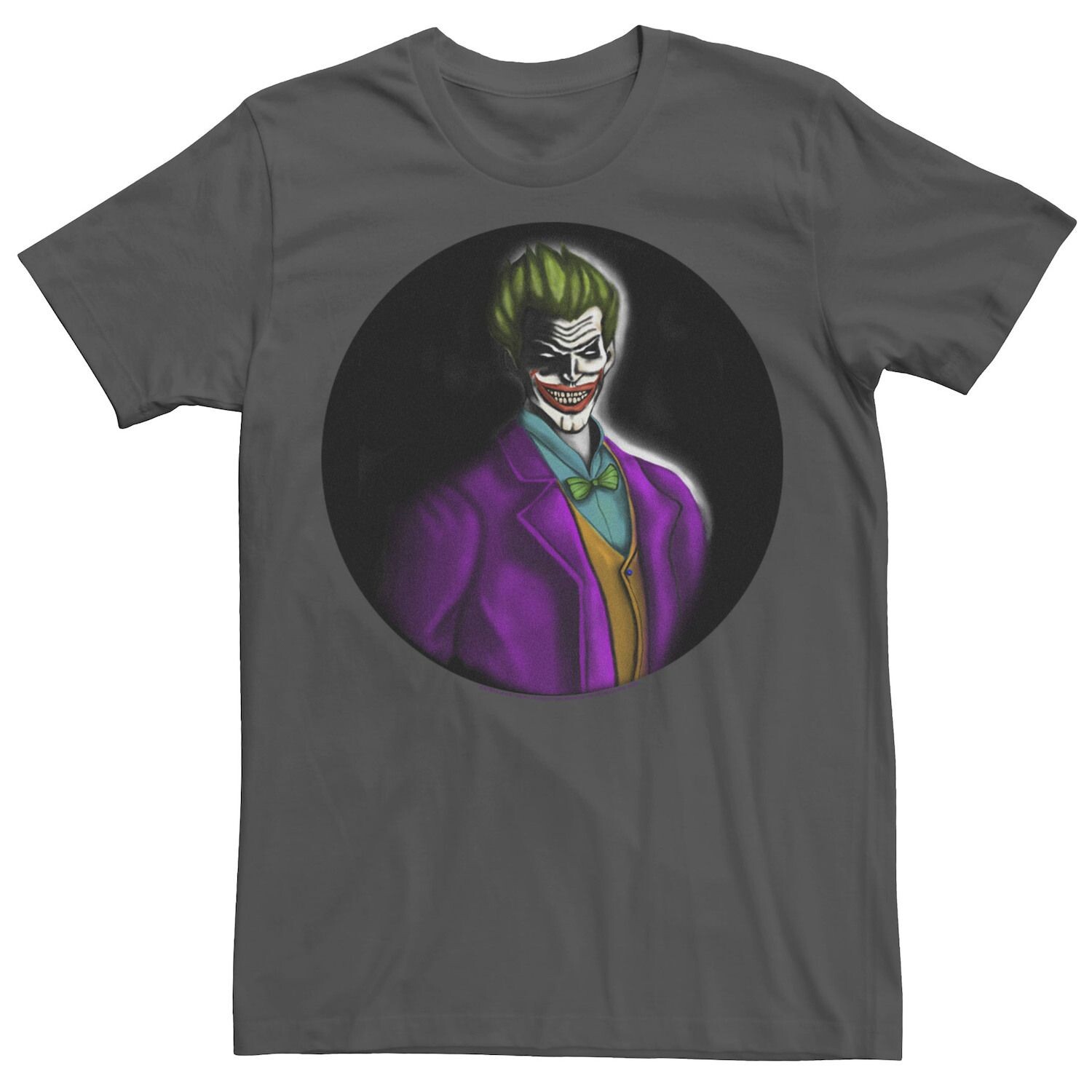 Мужская футболка с портретом DC Fandome The Joker Dark Circle Licensed Character
Мужская футболка с портретом DC Fandome The Joker Dark Circle Licensed Character