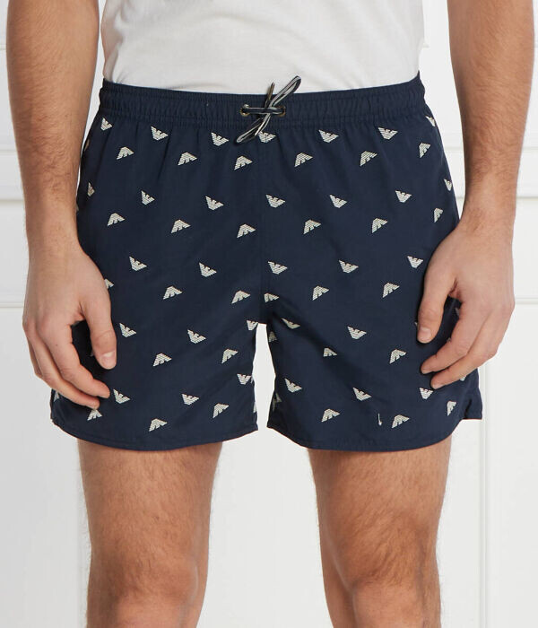 Шорты мужские Emporio Armani пляжные с принтом, синий
Шорты мужские Emporio Armani пляжные с принтом, синий