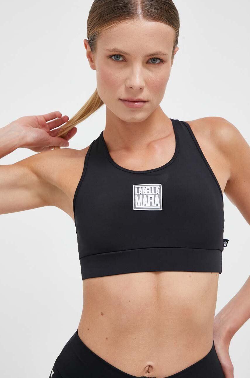 Спортивный бюстгальтер LaBellaMafia Go On, черный
Спортивный бюстгальтер LaBellaMafia Go On, черный
