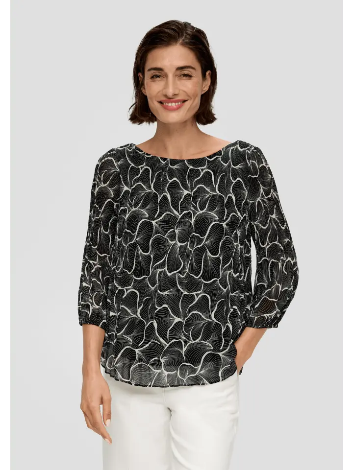 Блуза sOliver BLACK LABEL 3/4 Arm, черный
Блуза sOliver BLACK LABEL 3/4 Arm, черный