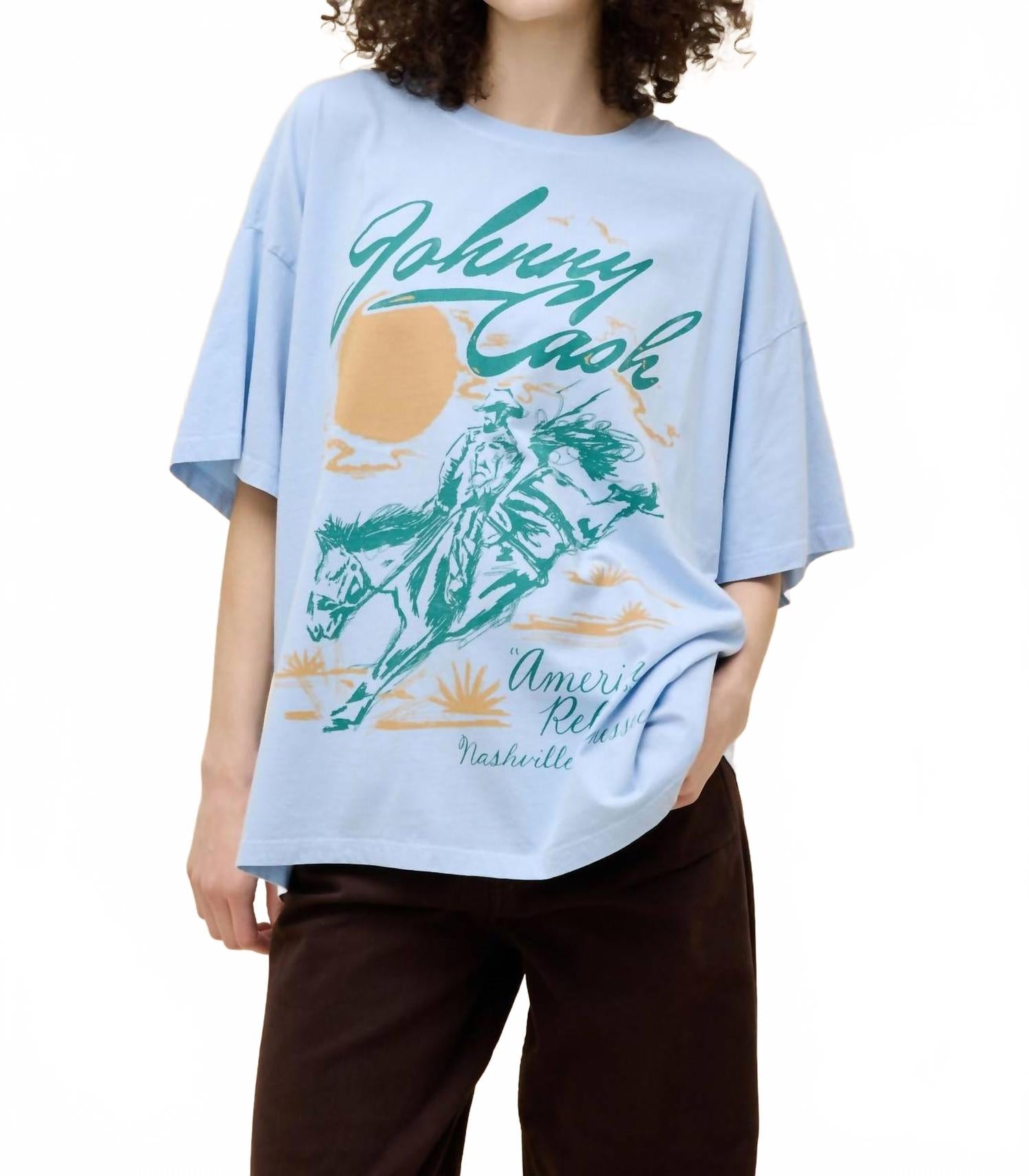 Женская свободная рубашка Johnny Cash American Rebel цвета Airey Blue Daydreamer, Airey Blue
Женская свободная рубашка Johnny Cash American Rebel цвета Airey Blue Daydreamer, Airey Blue