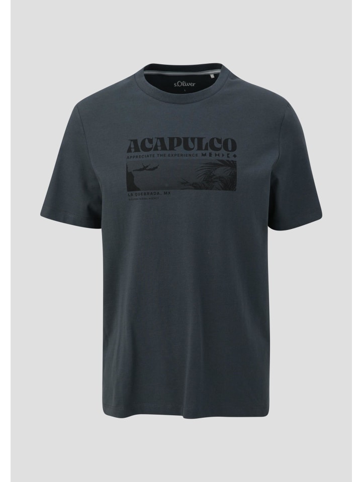 s.Oliver Футболка цвета 95D2_сланцево-серый
s.Oliver Футболка цвета 95D2_сланцево-серый