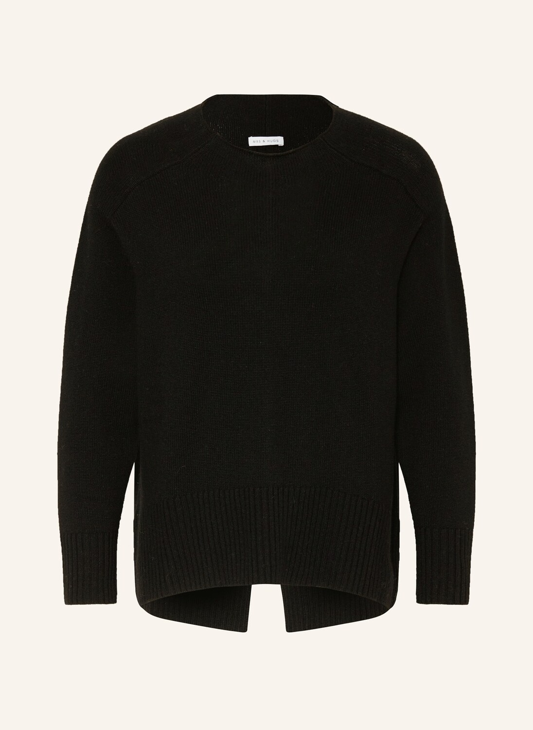 Свитер с кашемиром Mrs & Hugs, черный
Свитер с кашемиром Mrs & Hugs, черный
