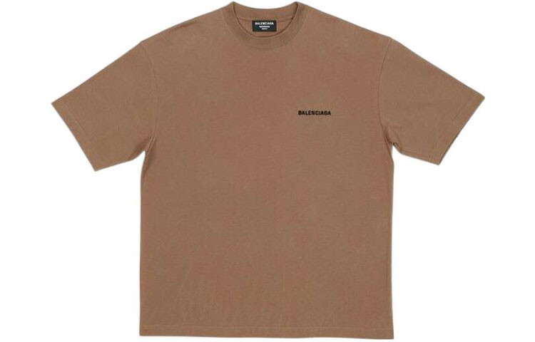 Футболка женская Balenciaga с короткими рукавами, коричневый
Футболка женская Balenciaga с короткими рукавами, коричневый