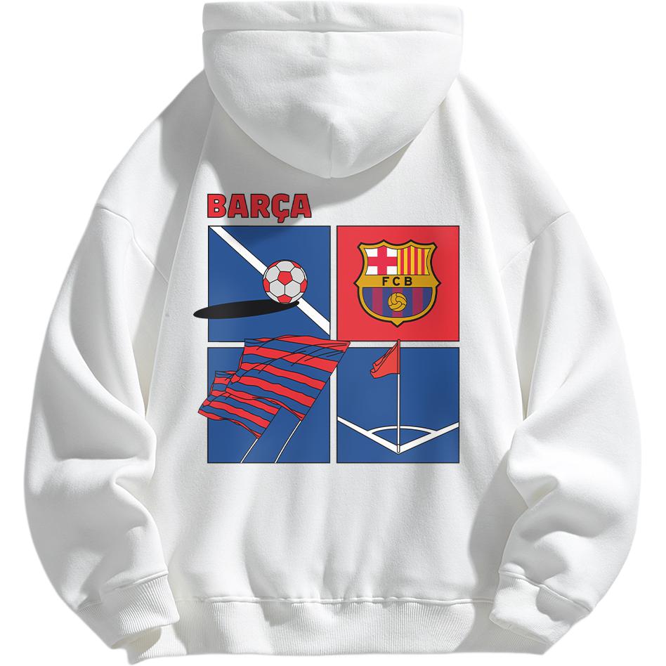 Унисекс свитшот FCB ARCELONA, белый
Унисекс свитшот FCB ARCELONA, белый