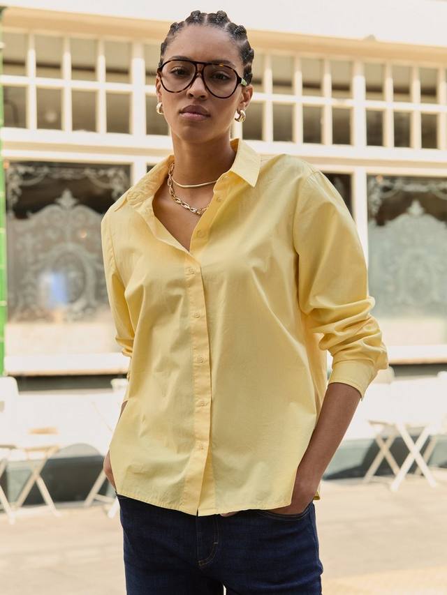 Рубашка Riemke Boyfriend Fit Baukjen, Butter yellow
Рубашка Riemke Boyfriend Fit Baukjen, Butter yellow