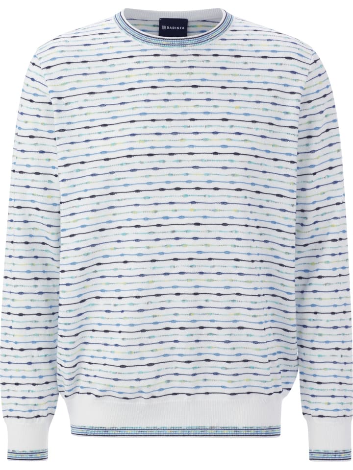 Пуловер BABISTA, цвет weiß gemustert
Пуловер BABISTA, цвет weiß gemustert