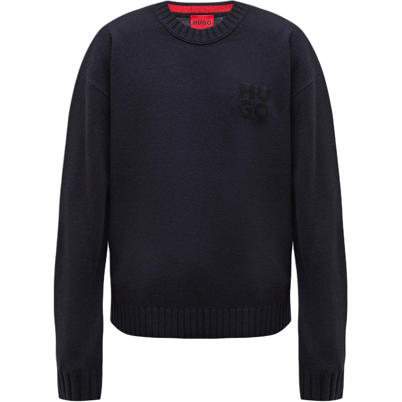 Свитер Hugo Logo intarsia HUGO BOSS, темно-синий
Свитер Hugo Logo intarsia HUGO BOSS, темно-синий