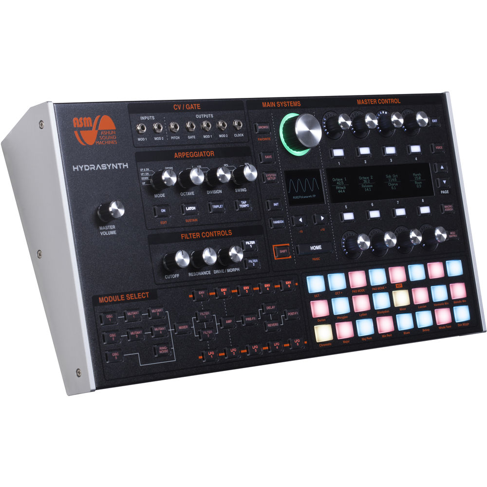 Синтезатор ASM Hydrasynth Rack Digital Wave Morphing Synthesizer HSDR
Синтезатор ASM Hydrasynth Rack Digital Wave Morphing Synthesizer HSDR