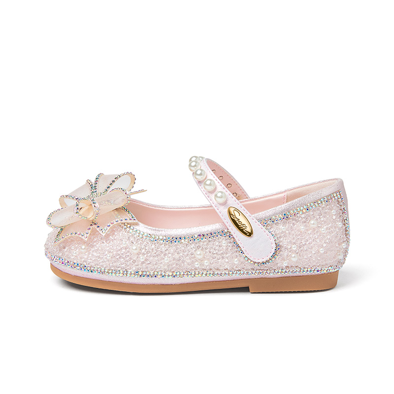 Детские кожаные туфли с противоскользящим износостойким верхом Snoffy, розовый
Детские кожаные туфли с противоскользящим износостойким верхом Snoffy, розовый