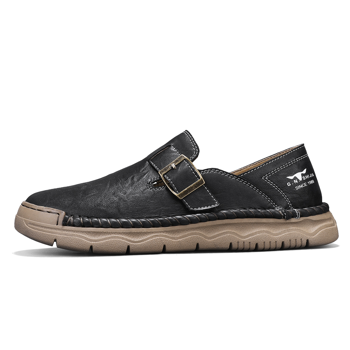 G.N.SHIJIA Коллекция Black Gold Ox, легкие повседневные низкие туфли для мужчин
G.N.SHIJIA Коллекция Black Gold Ox, легкие повседневные низкие туфли для мужчин