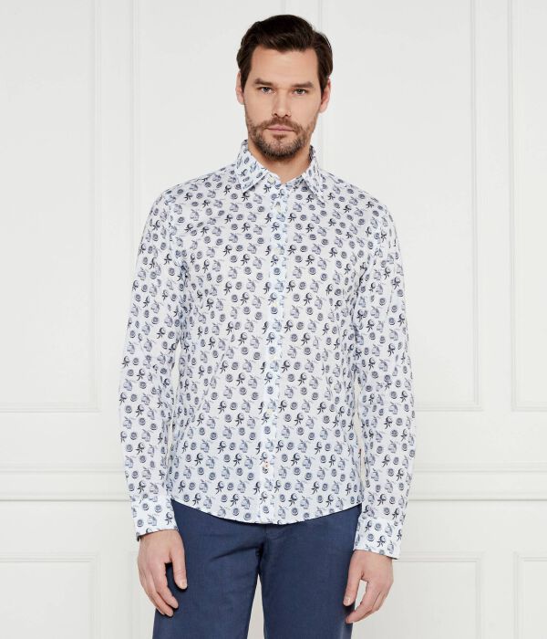 Рубашка Хансон Modern fit Joop! Jeans, синий
Рубашка Хансон Modern fit Joop! Jeans, синий