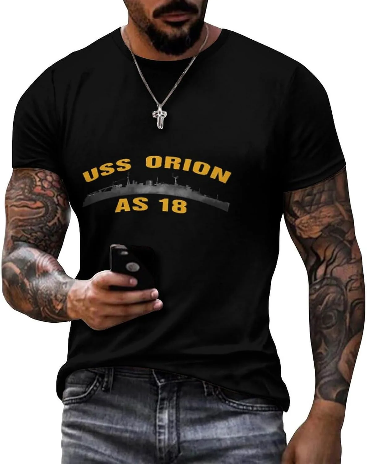 Футболка USS Orion As 18 с коротким рукавом Eafxzmlrq
Футболка USS Orion As 18 с коротким рукавом Eafxzmlrq